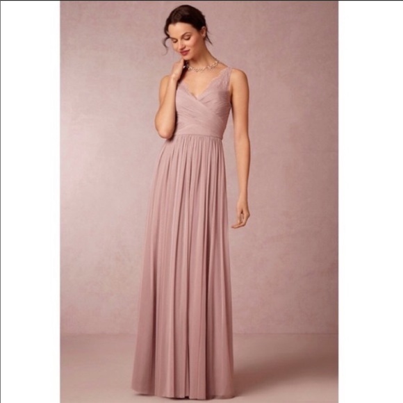 NWT Anthro BHLDN violet grey Fleur dress 24 - Picture 2 of 8